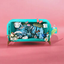 MIB332 Message in a Bottle kaart - 50 jaar bloemen