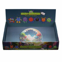 PC005054 set van 8 Micro-Monsters met display - vingerpoppen