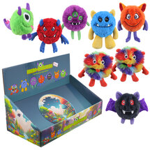 PC005054 set van 8 Micro-Monsters met display - vingerpoppen