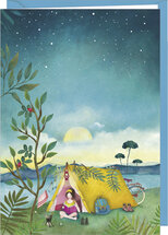 D107 - wenskaart Mila - tent