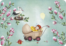 C204 Mila ansichtkaart - baby