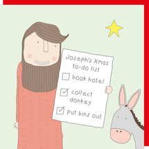 xGF114 – Rosie made a thing kerstkaart - to do