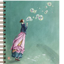 sQB23642 schrijfblok met spiraal Gaëlle Boissonnard - 160 blanco pagina's (19 x 21,5 cm)