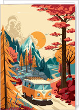 IB049 Grote kaart van Rémy Tornoir - het busje