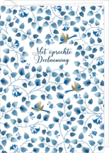 D159 - wenskaart MM - met oprechte deelneming