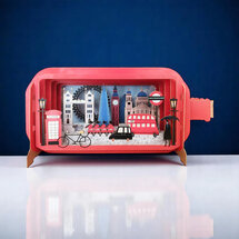 MIB337 Message in a Bottle kaart - Londen