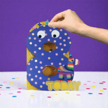 WB027 laser gesneden kaart Aww! so cute! - 8 jaar