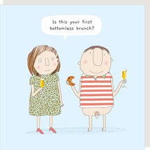 BB073 – Rosie made a thing wenskaart - first brunch