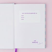 NBK001 Notitieboek Rosie made a thing - here we go (15 x 21,5 cm)
