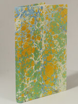 Luxe notitieboek gemarmerde omslag - 12x17 cm - design Q16