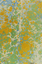 Luxe notitieboek gemarmerde omslag - 12x17 cm - design Q16