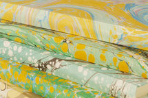 Luxe notitieboek gemarmerde omslag - A5 - design T1