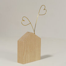 Sculptuur Laurent Trébout - liefdeshuis - maison d'amour