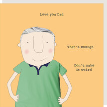 SSF020 – Rosie made a thing wenskaart - love you dad