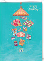 D189 - wenskaart Jehanne Weyman - happy birthday