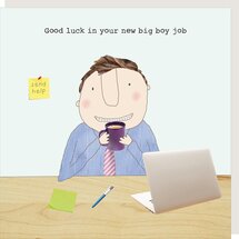 OCC004 – Rosie made a thing wenskaart - big boy job