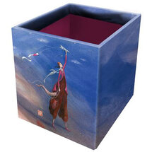 sQB20013 pennenhouder van Gaëlle Boissonnard - blauw