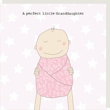 GF585 – Rosie made a thing wenskaart - perfect granddaughter