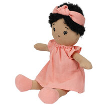 WB001042 Wilberry Dolls - Koraal roze jurk