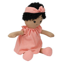 WB001042 Wilberry Dolls - Koraal roze jurk