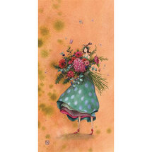 QB25145 wenskaart gaëlle boissonnard - bericht uit de tuin