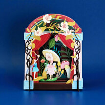 MN088 Miniature pop-up kaart - fee