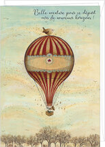 IB050 Grote kaart van Jehanne Weyman - luchtballon