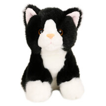 WB005062 zwart-witte kat - Wilberry Minis