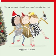 xGF128 – Rosie made a thing kerstkaart - mariah