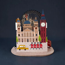 LTC001 3D pop-up kaart Little Moments - Londen