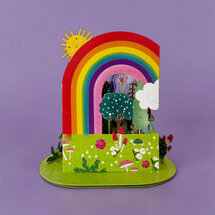 LTC005 3D pop-up kaart Little Moments - eenhoorn