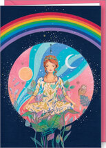 D199 - wenskaart Jehanne Weyman - moment in het universum