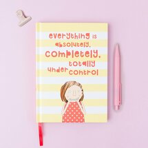 NBK005 Notitieboek Rosie made a thing - under control  (15 x 21,5 cm)