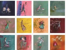 CAL25405 kalender 2026-2027 gaelle boissonnard - blauw - 16 maanden