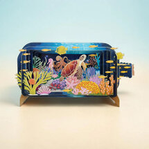 MIB383 Message in a Bottle kaart - schildpad