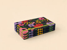 VOL4 - luxe notitieboek A5 (14,8 x 21 cm) - bloemen