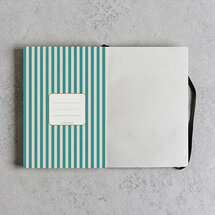 VOL10 - luxe notitieboek A5 (14,8 x 21 cm) -  honden parade