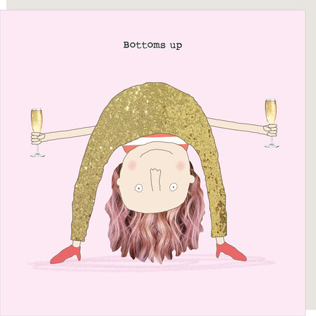GF571 – Rosie made a thing wenskaart - bottoms up