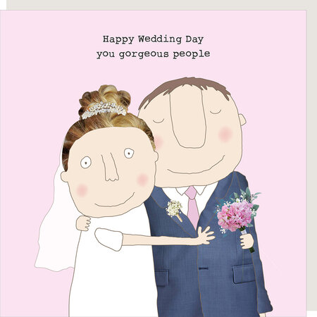 GF586 – Rosie made a thing wenskaart - gorgeous wedding