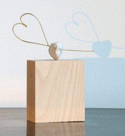Sculptuur Laurent Trébout - voor jou - pour toi