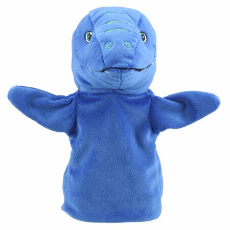 PC003840 blauw - My First Dinosaur - handpop
