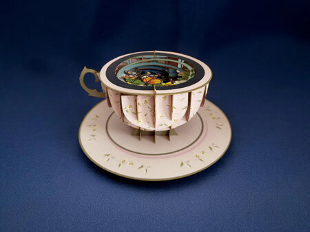 TEA002 a Cup of Tea kaart - vlinders