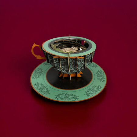 TEA007 a Cup of Tea kaart - uil