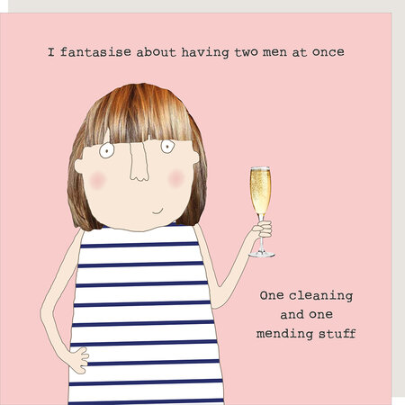 GF594 – Rosie made a thing wenskaart - fantasy