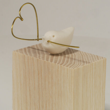 Sculptuur Laurent Trébout - voor jou - pour toi