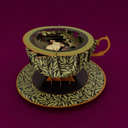 TEA021 a Cup of Tea kaart - kat