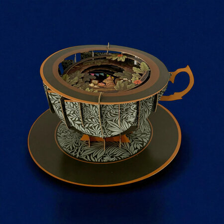TEA022 a Cup of Tea kaart - eekhoorn