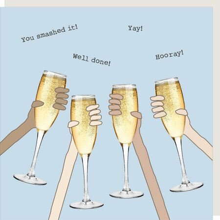 GF145 – Rosie made a thing wenskaart - well done cheers