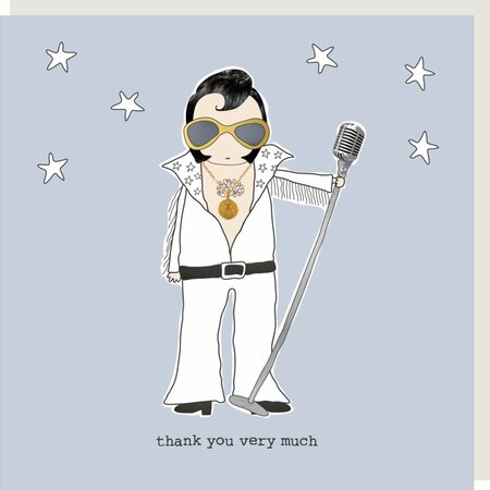 GF030 – Rosie made a thing wenskaart - thank you