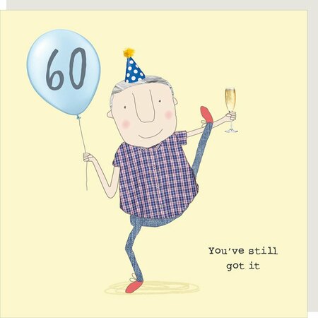GFA056 – Rosie made a thing wenskaart - boy 60 still got it